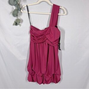 NWT Roberta | Formal Dress One Strap Hot Pink Women’s Size Small